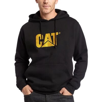 Caterpillar Heren Zwarte Capuchontrui - Maat 42/Regulier Caterpillar Heren Zwarte Capuchontrui - Maat 42/Regulier
