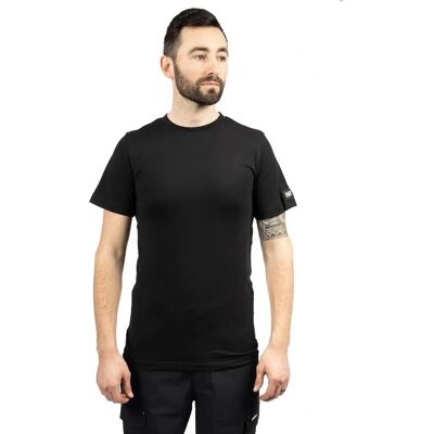 Caterpillar Zwart L Korte Mouwen T-shirt - Werkkleding Caterpillar Zwart L Korte Mouwen T-shirt - Werkkleding