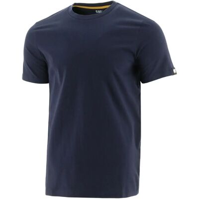 Caterpillar Navy Korte Mouwen Werk T-Shirt Caterpillar Navy Korte Mouwen Werk T-Shirt