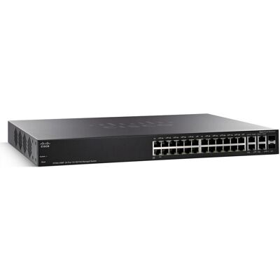 Switch gestionado Cisco SF300-24MP - 24 puertos Layer 3 PoE Switch gestionado Cisco SF300-24MP - 24 puertos Layer 3 PoE