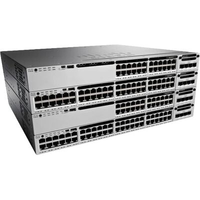 Cisco Catalyst WS-C3850-48T-E Managed L3 Gigabit Ethernet Switch - Netzwerk Switch Cisco Catalyst WS-C3850-48T-E Managed L3 Gigabit Ethernet Switch - Netzwerk Switch