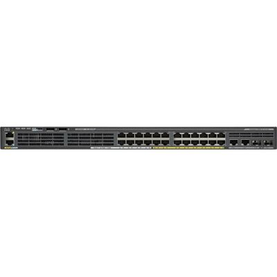 Cisco WS-C2960X-24PSQ-L Managed Layer 2 Gigabit Ethernet Switch - Schwarz Cisco WS-C2960X-24PSQ-L Managed Layer 2 Gigabit Ethernet Switch - Schwarz