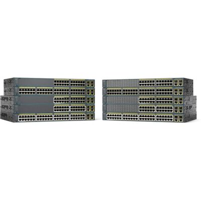 Cisco WS-C2960+24LC-L Managed Layer 2 Ethernet Switch - Schwarz Cisco WS-C2960+24LC-L Managed Layer 2 Ethernet Switch - Schwarz