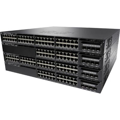 Cisco WS-C3650-48FWD-S Netzwerkswitch - Managed L3 Gigabit Ethernet PoE 1U Schwarz Cisco WS-C3650-48FWD-S Netzwerkswitch - Managed L3 Gigabit Ethernet PoE 1U Schwarz