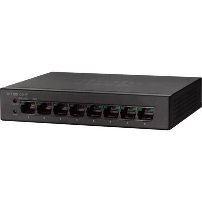 Cisco SF110D-08HP Unmanaged Switch - 4x10/100 PoE - Desktop Cisco SF110D-08HP Unmanaged Switch - 4x10/100 PoE - Desktop