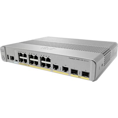 Switch réseau Cisco WS-C3560CX-12PD-S Géré Gigabit Ethernet - Blanc Switch réseau Cisco WS-C3560CX-12PD-S Géré Gigabit Ethernet - Blanc