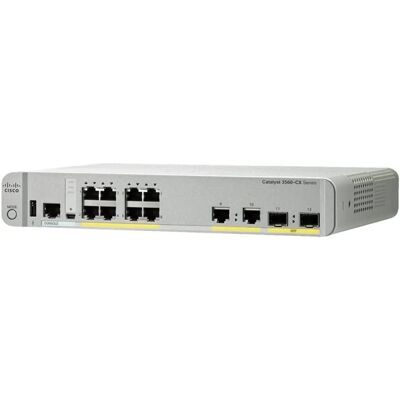 Cisco Catalyst WS-C3560CX-8TC-S verwalteter Layer-3-Gigabit-Ethernet-Switch - Weiß Cisco Catalyst WS-C3560CX-8TC-S verwalteter Layer-3-Gigabit-Ethernet-Switch - Weiß