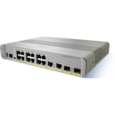 Cisco WS-C3560CX-8PC-S Network Switch - Managed Gigabit Ethernet - PoE Cisco WS-C3560CX-8PC-S Network Switch - Managed Gigabit Ethernet - PoE