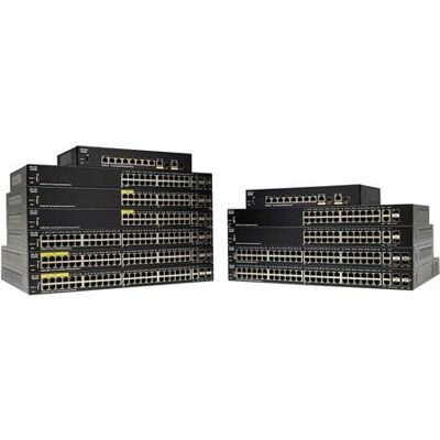 Cisco SF250-48HP-K9-EU Managed Layer 2 Switch - 48 Ports PoE Cisco SF250-48HP-K9-EU Managed Layer 2 Switch - 48 Ports PoE