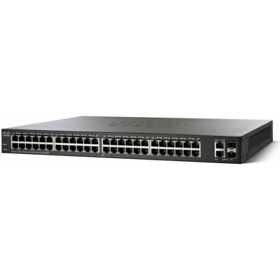 Cisco SF350-48 Zarządzany przełącznik Layer 2/3 - Czarny Cisco SF350-48 Zarządzany przełącznik Layer 2/3 - Czarny