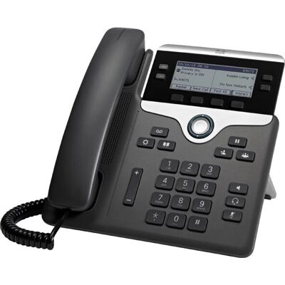 Cisco IP Phone 7841 - 4 Lines LCD - Black, Silver Cisco IP Phone 7841 - 4 Lines LCD - Black, Silver