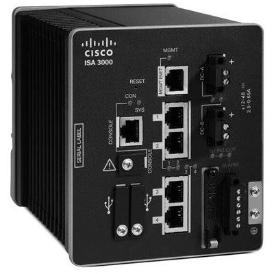 Firewall Cisco ISA-3000-2C2F-K9 - 2 Gbit/s - Appliance de Sécurité Industrielle Firewall Cisco ISA-3000-2C2F-K9 - 2 Gbit/s - Appliance de Sécurité Industrielle