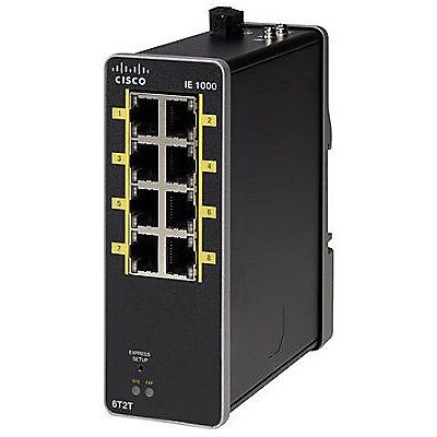 Switch Ethernet géré robuste Cisco IE-1000-6T2T-LM - Publicité Switch Ethernet géré robuste Cisco IE-1000-6T2T-LM - Publicité