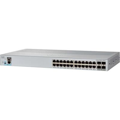 Switch Cisco Catalyst WS-C2960L-24TS-LL Géré Ethernet Gigabit Layer 2 - Commutateur réseau - Publicité Switch Cisco Catalyst WS-C2960L-24TS-LL Géré Ethernet Gigabit Layer 2 - Commutateur réseau - Publicité