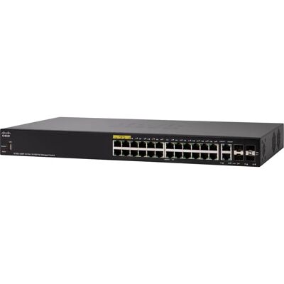 Cisco SF350-24MP Managed PoE Switch - Network Switch Cisco SF350-24MP Managed PoE Switch - Network Switch