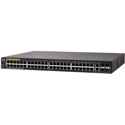 Commutateur Gigabit Layer 3 Cisco SG350-52MP - Appareil réseau - Publicité Commutateur Gigabit Layer 3 Cisco SG350-52MP - Appareil réseau - Publicité