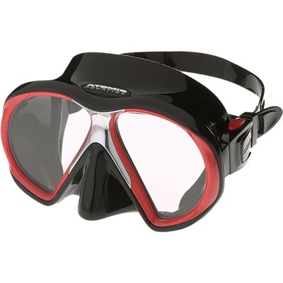 Atomic Rojo, Negro Máscara de Buceo Subframe Atomic Rojo, Negro Máscara de Buceo Subframe