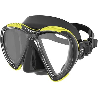 Maschera da Sub Oceanic Discovery - Giallo, Nero - Maschera da Sub Maschera da Sub Oceanic Discovery - Giallo, Nero - Maschera da Sub