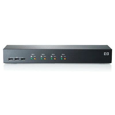 Hewlett Packard Enterprise AF611A - Rack mounting KVM switch - Black Hewlett Packard Enterprise AF611A - Rack mounting KVM switch - Black