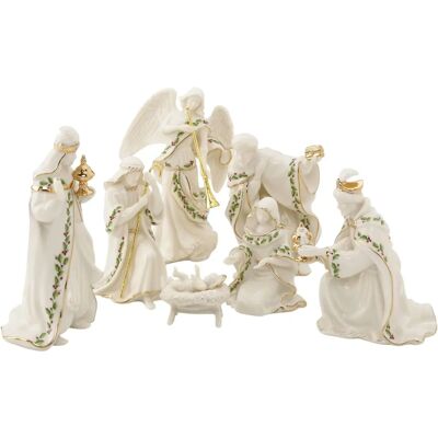 Presepe Natalizio Lenox - Set con Dettagli in Porcellana Presepe Natalizio Lenox - Set con Dettagli in Porcellana