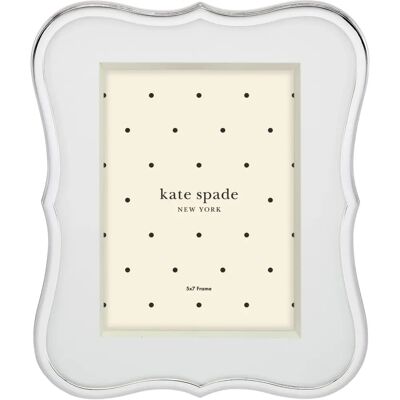 Cadre photo argenté Crown Point de Kate Spade New York - 5" x 7" Cadre photo argenté Crown Point de Kate Spade New York - 5" x 7"