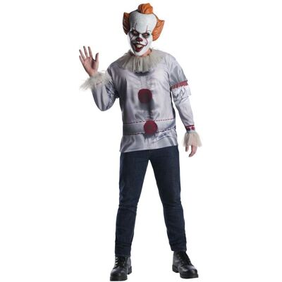 Rubies Pennywise Kostüm - Erwachsenen IT Film Oberteil & Maske Rubies Pennywise Kostüm - Erwachsenen IT Film Oberteil & Maske