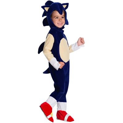 Déguisement Sonic The Hedgehog Deluxe Rubies - Bébé 6-12M Déguisement Sonic The Hedgehog Deluxe Rubies - Bébé 6-12M