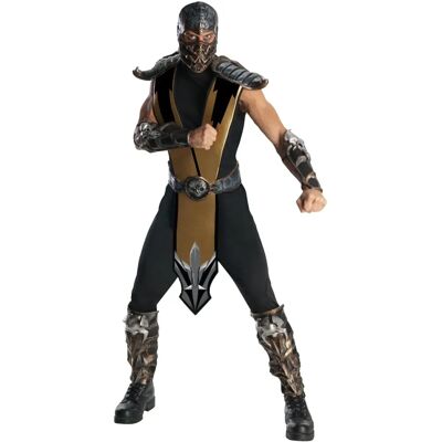 Rubie's Mortal Kombat Skorpion Erwachsenenkostüm - Kostüm für Erwachsene Rubie's Mortal Kombat Skorpion Erwachsenenkostüm - Kostüm für Erwachsene
