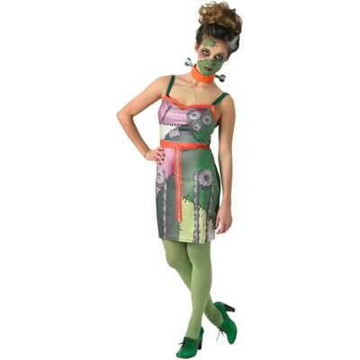 Rubie's - 810184S - Verde - Pequeño - Damas Frankie Frankenstein Disfraz Rubie's - 810184S - Verde - Pequeño - Damas Frankie Frankenstein Disfraz