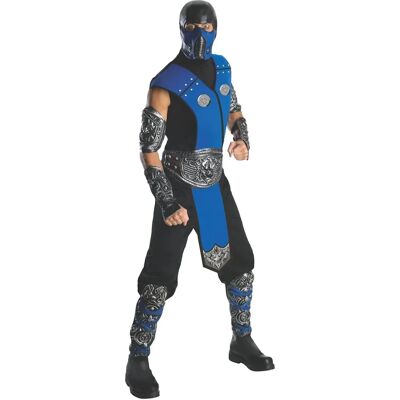 Rubie's Mortal Kombat Sub Zero Vuxen Kostym - Kostymer Rubie's Mortal Kombat Sub Zero Vuxen Kostym - Kostymer