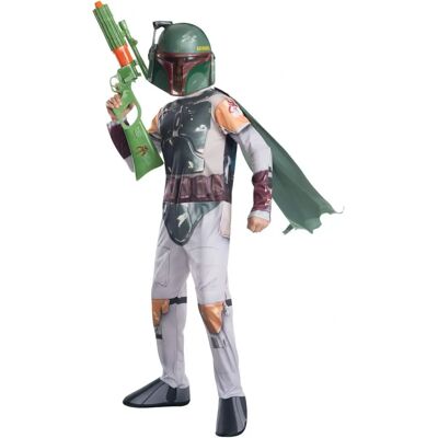 Rubie's Boba Fett Disney Star Wars Kind Kostüm - Grün Kleines Rubie's Boba Fett Disney Star Wars Kind Kostüm - Grün Kleines