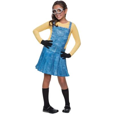 Disfraz de Minion de Rubies - Niña, Multicolor, M Disfraz de Minion de Rubies - Niña, Multicolor, M