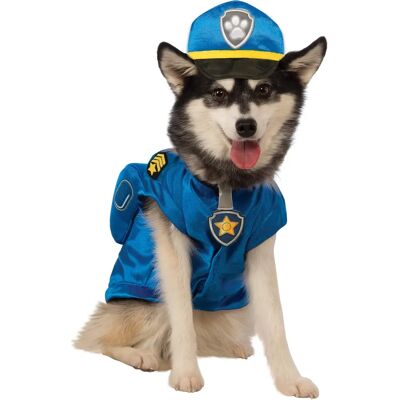 Costume de chien Chase de Rubies - Costume Paw Patrol pour enfants Costume de chien Chase de Rubies - Costume Paw Patrol pour enfants