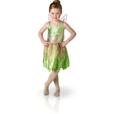 Disney Tinkerbell Kostüm für Kinder - Grün/Rose - Verkleidung Disney Tinkerbell Kostüm für Kinder - Grün/Rose - Verkleidung