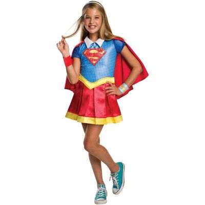 Rubie's Supergirl Deluxe DC Comic Superhelden Kostuum voor Meisjes Rubie's Supergirl Deluxe DC Comic Superhelden Kostuum voor Meisjes