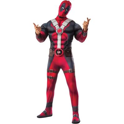 RUBIE'S Muscle Deadpool Deluxe - Kostym RUBIE'S Muscle Deadpool Deluxe - Kostym