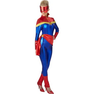 Rubie's Captain Marvel Blue L Costume - Costumes Rubie's Captain Marvel Blue L Costume - Costumes