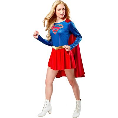Rubie's Supergirl-kostym - Blå, Large till XL - Klänning Rubie's Supergirl-kostym - Blå, Large till XL - Klänning