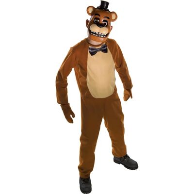 Rubie's Freddy Five Nights At Freddy's Horror Videospiel Kostüm für Kinder - Braun Groß (12-14) Rubie's Freddy Five Nights At Freddy's Horror Videospiel Kostüm für Kinder - Braun Groß (12-14)