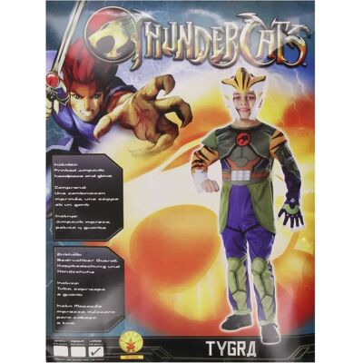 Disfraz Tygra Thundercats de Rubies - Niños, 7-9 Años Disfraz Tygra Thundercats de Rubies - Niños, 7-9 Años