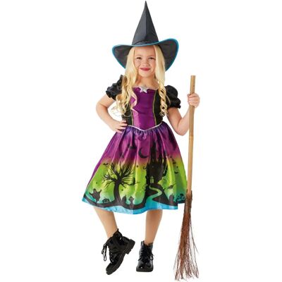 Rubies Ombre Witch Costume Small - Halloween Dress for Kids Rubies Ombre Witch Costume Small - Halloween Dress for Kids
