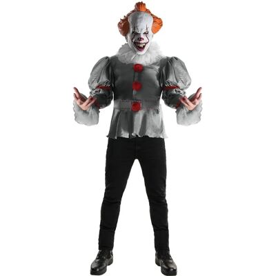 Rubie's Pennywise Deluxe IT Movie Stephen King Horror Clown - Kostymer & Masker Rubie's Pennywise Deluxe IT Movie Stephen King Horror Clown - Kostymer & Masker