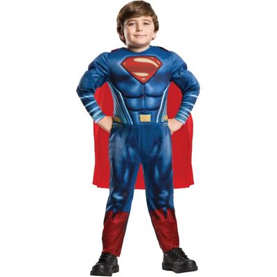 Rubie's Superman Deluxe Kinderkostüm - Justice League - Blau Small Rubie's Superman Deluxe Kinderkostüm - Justice League - Blau Small