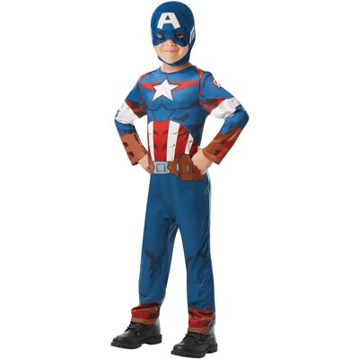 Rubie's Captain America First Avenger Boys Costume - Kids Marvel Blue Rubie's Captain America First Avenger Boys Costume - Kids Marvel Blue
