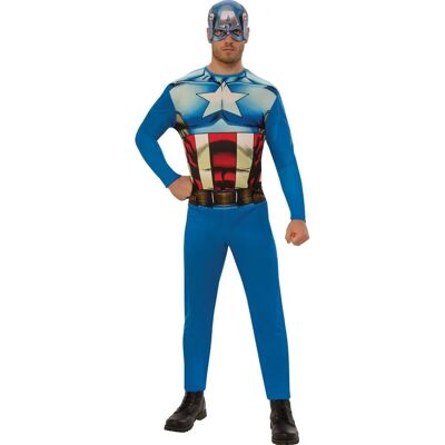 My Other Me Captain America Costume XL - Superhero Suit My Other Me Captain America Costume XL - Superhero Suit