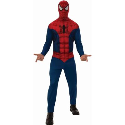 Marvel Stor Röd/Blå/Svart Spider-Man Kostym - Kostymer Marvel Stor Röd/Blå/Svart Spider-Man Kostym - Kostymer