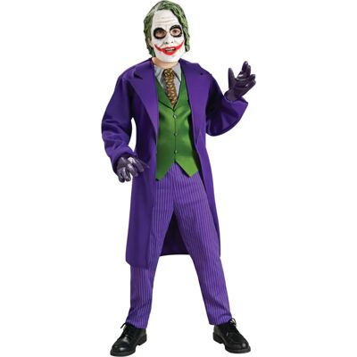 Rubie's Batman: The Dark Knight Trilogy The Joker Deluxe Barnkostym - Kostymer Rubie's Batman: The Dark Knight Trilogy The Joker Deluxe Barnkostym - Kostymer