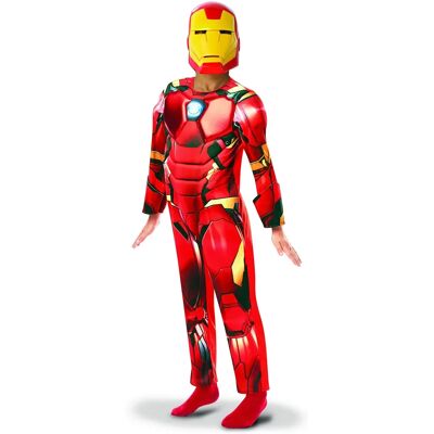 Marvel Iron Man Kostüm - Deluxe Zeichentrickserie für Jungen Marvel Iron Man Kostüm - Deluxe Zeichentrickserie für Jungen