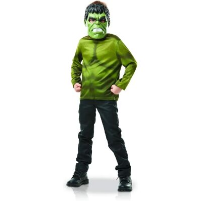 Rubies Hulk-Kostüm für Kinder - Maske & Top - Größe 4-6 Jahre Rubies Hulk-Kostüm für Kinder - Maske & Top - Größe 4-6 Jahre
