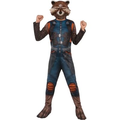Rubie's Rocket Raccoon Kinderkostüm - Wächter der Galaxie - Mittel Rubie's Rocket Raccoon Kinderkostüm - Wächter der Galaxie - Mittel